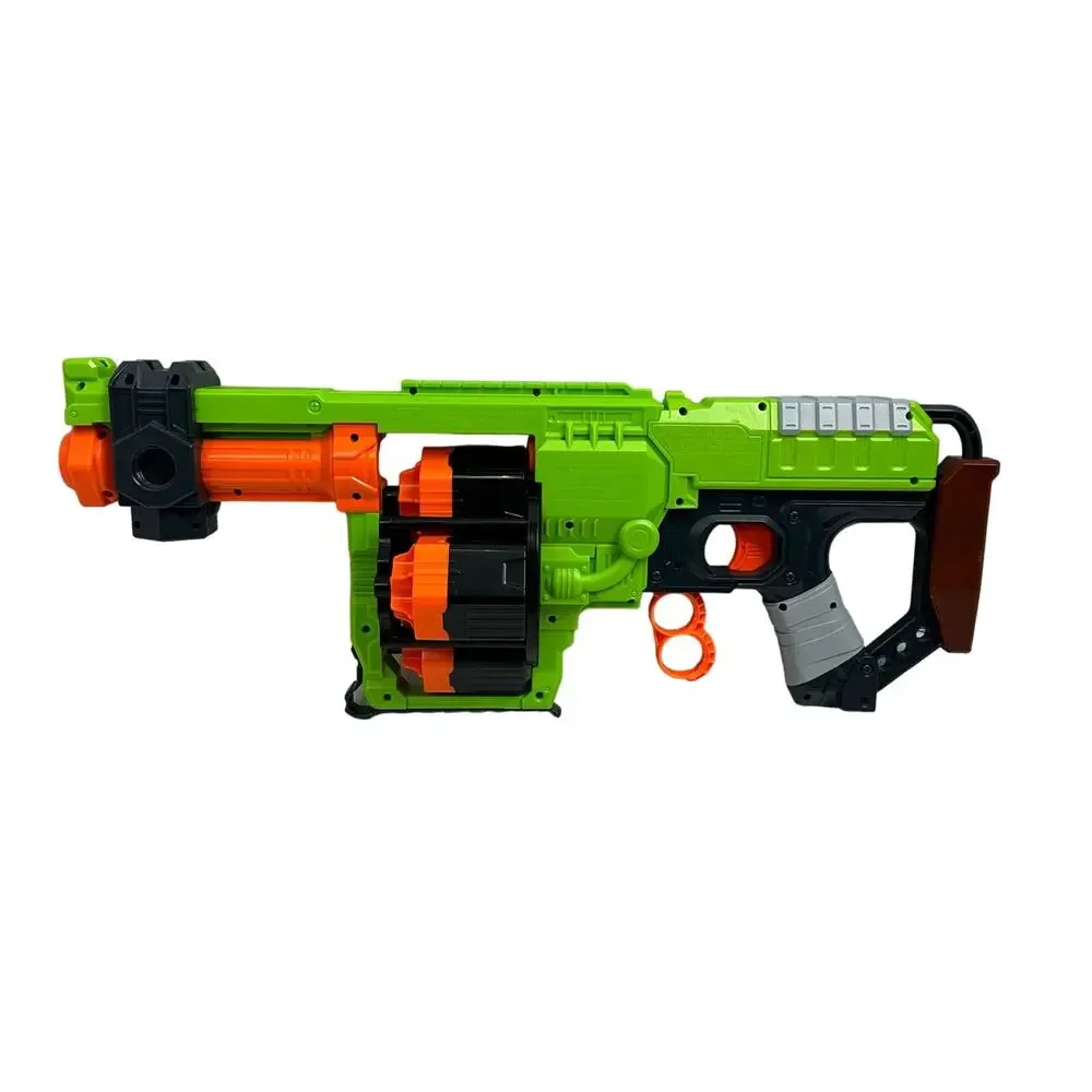 Nerf ZombieStrike Doominator 24 Dart Blaster Green